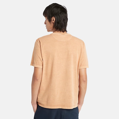 Timberland A5YAY t-shirt garment-dyed ad uomo