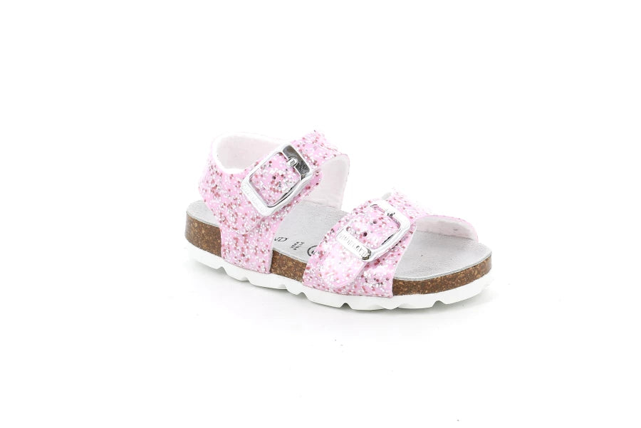Grunland SB1789 ARIA sandaletto in vernice glitterata