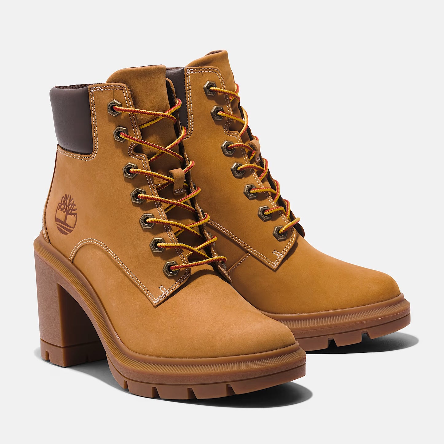 A5Y5R Timberland Stivale Stringato Allington Heights da Donna in giallo