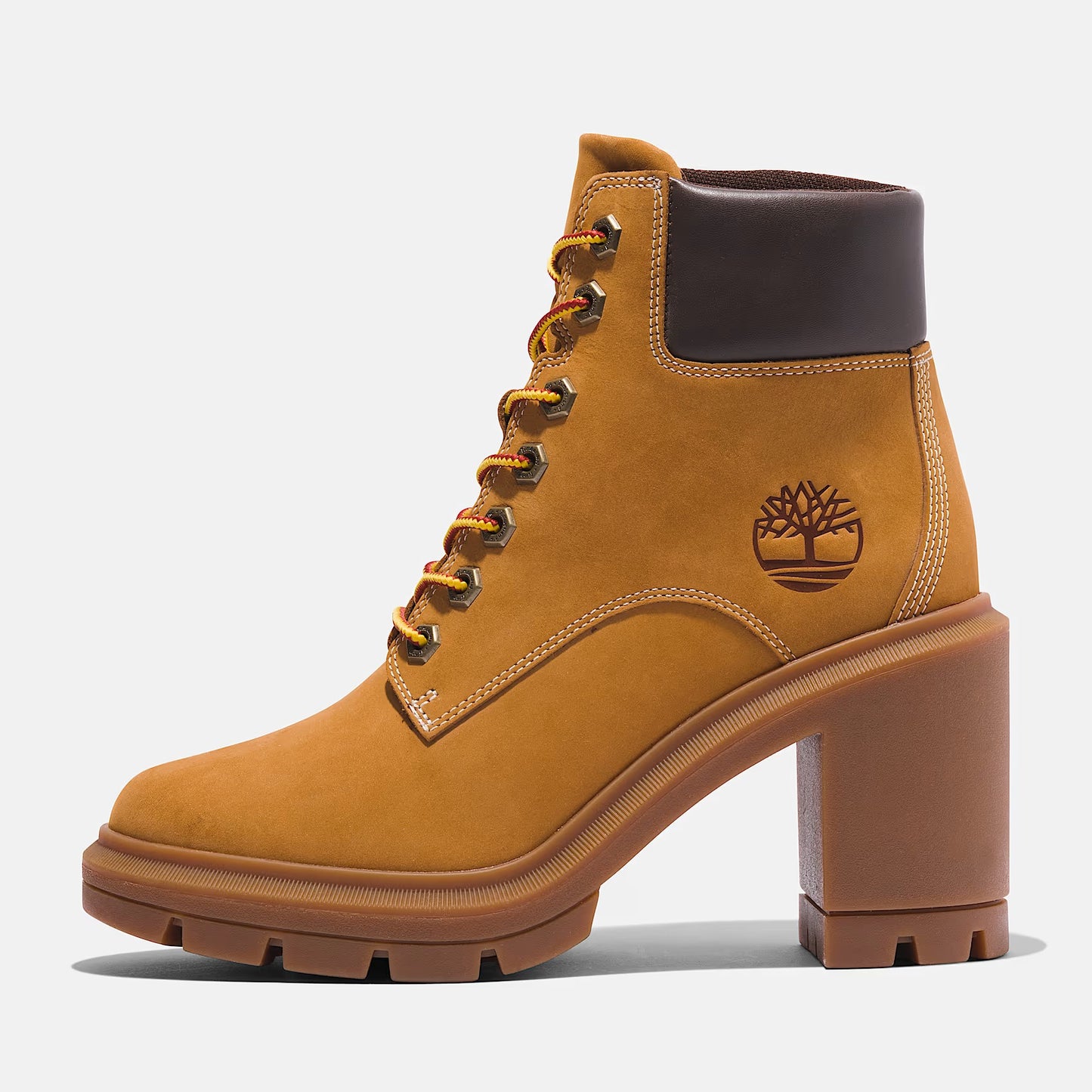 A5Y5R Timberland Stivale Stringato Allington Heights da Donna in giallo