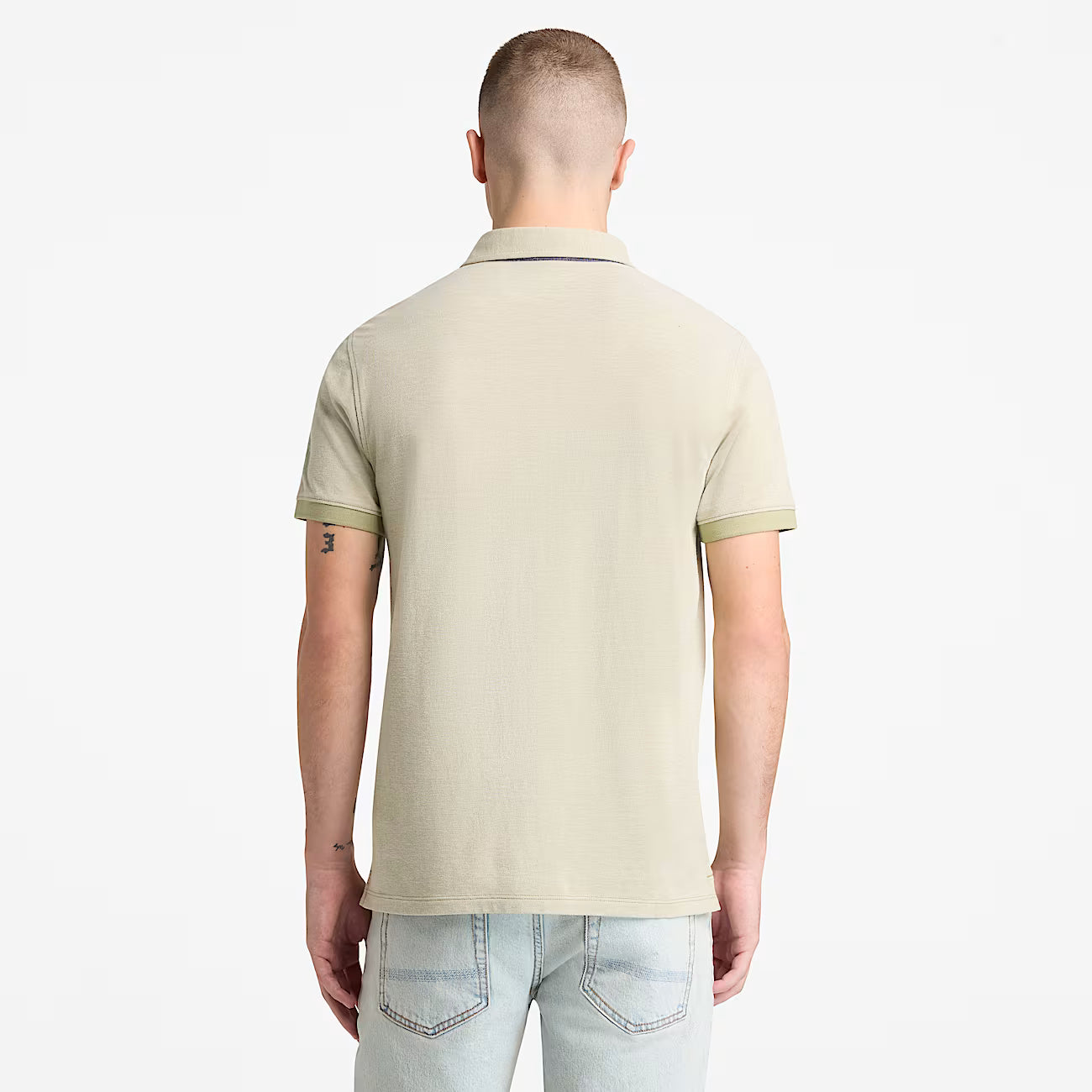 Timberland A6BWG Polo Oxford a Maniche Corte Baboosic Brook da Uomo