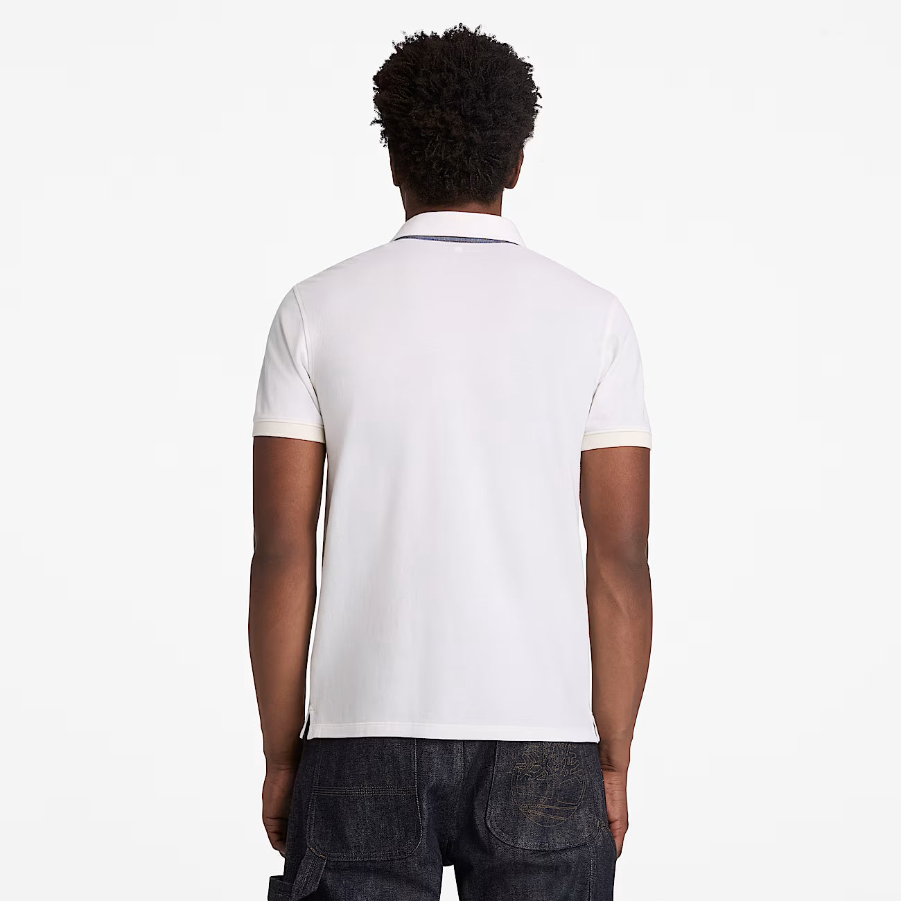 Timberland A6BWG Polo Oxford a Maniche Corte Baboosic Brook da Uomo