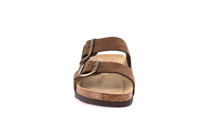 Grunland CB2569 Ciabatta in sughero naturale e nabuk | HOLA