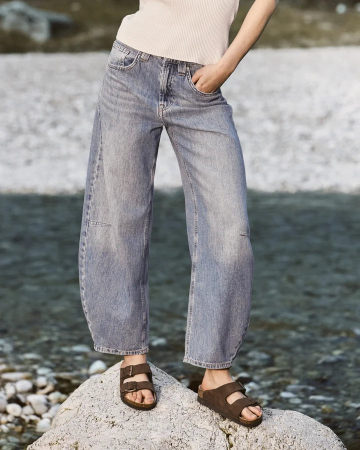 Grunland CB2569 Ciabatta in sughero naturale e nabuk | HOLA