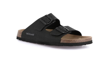 Grunland CB3012 Ciabatta doppia fibbia da uomo | BOBO