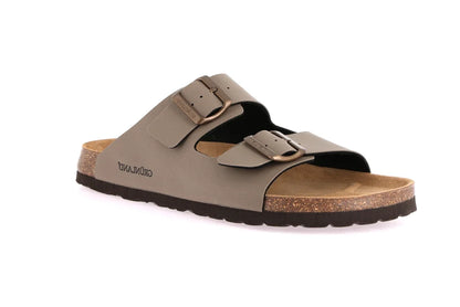 Grunland CB3012 Ciabatta doppia fibbia da uomo | BOBO