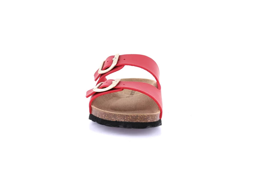 Grunland CB4018 Ciabatta basic con doppia fibbia | SARA