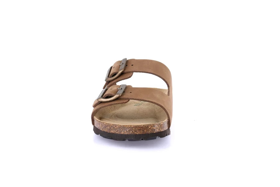 Grunland CB6003 Doppia fibbia in nabuk | SARA