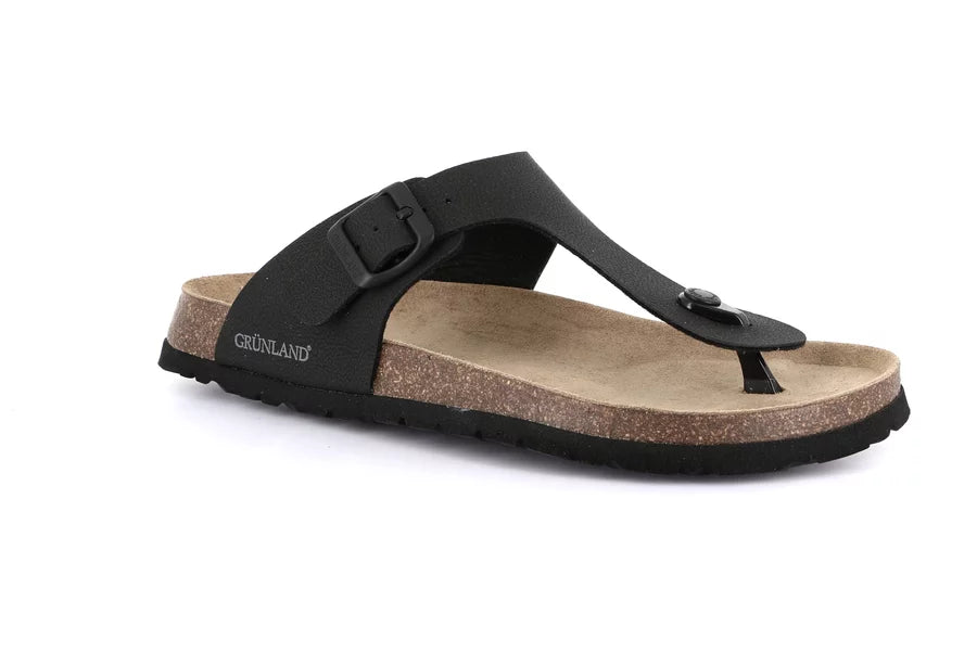 Grunland CC0072 Infradito da uomo con tomaia in materiali riciclati | BOBO