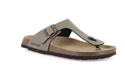 Grunland CC0072 Infradito da uomo con tomaia in materiali riciclati | BOBO