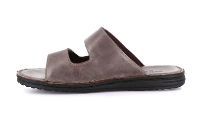 Grunland CI3081 Ciabatta doppia fascia in pelle | LAPO