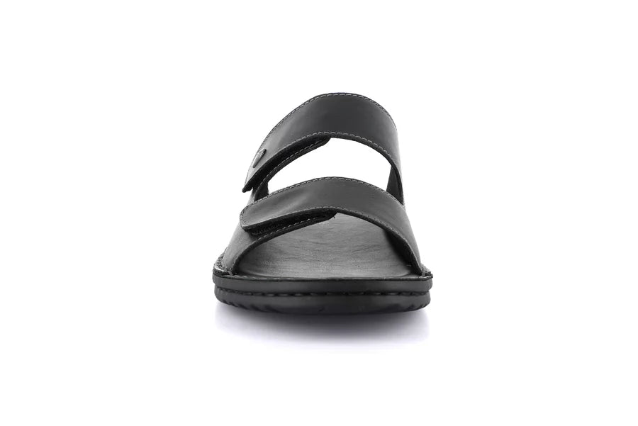 Grunland CI3081 Ciabatta doppia fascia in pelle | LAPO
