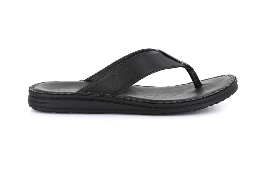 Grunland CI3083 Infradito da uomo in vera pelle | LAPO