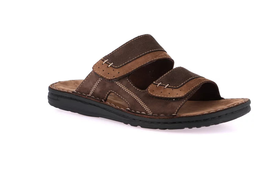 Grunland CI3084 Ciabatta multicolore doppia fascia | LAPO