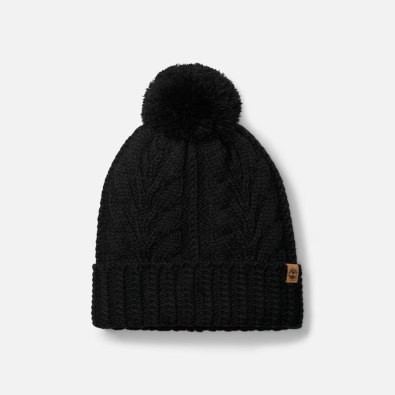 Timberland A65U2 Berretto a Trecce con Pompon