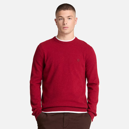Timberland 0YHAV Maglione Girocollo in Lana Merino Cohas Brook da Uomo