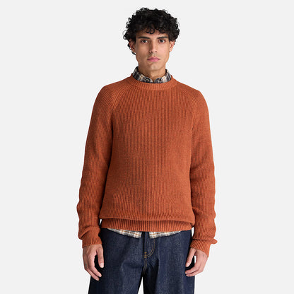 Timberland 0YHAW Maglione Girocollo in Cotone da Uomo
