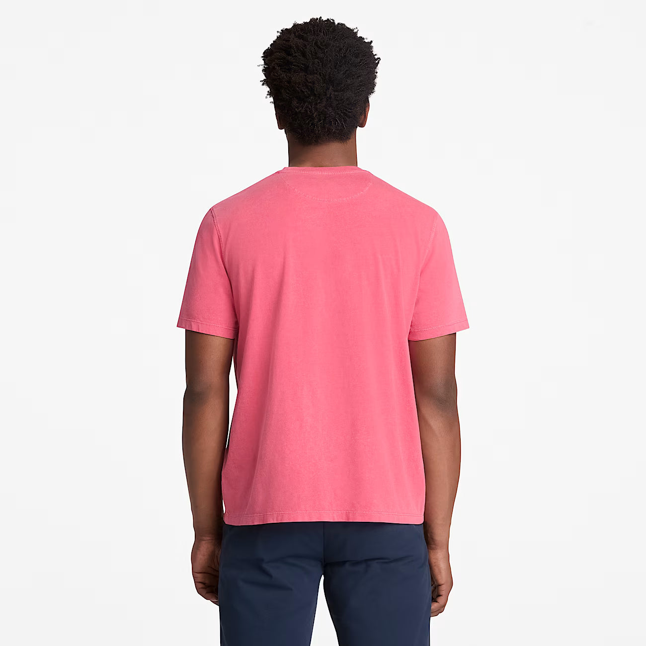 Timberland A5YAY T-shirt a Maniche Corte Tinta in Capo Dunstan River da Uomo