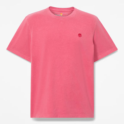 Timberland A5YAY T-shirt a Maniche Corte Tinta in Capo Dunstan River da Uomo