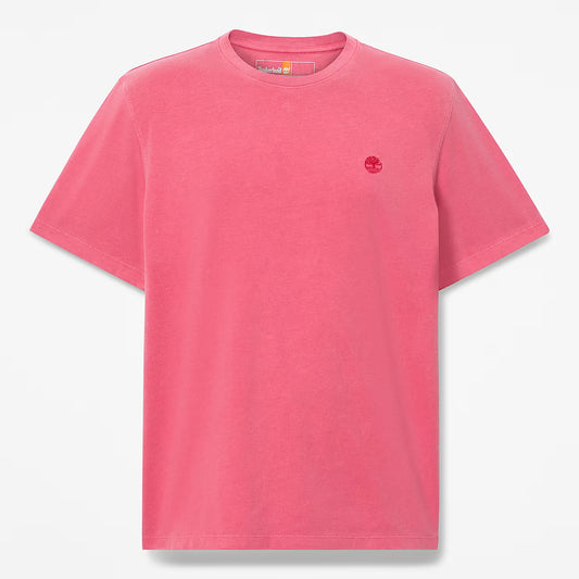 Timberland A5YAY T-shirt a Maniche Corte Tinta in Capo Dunstan River da Uomo