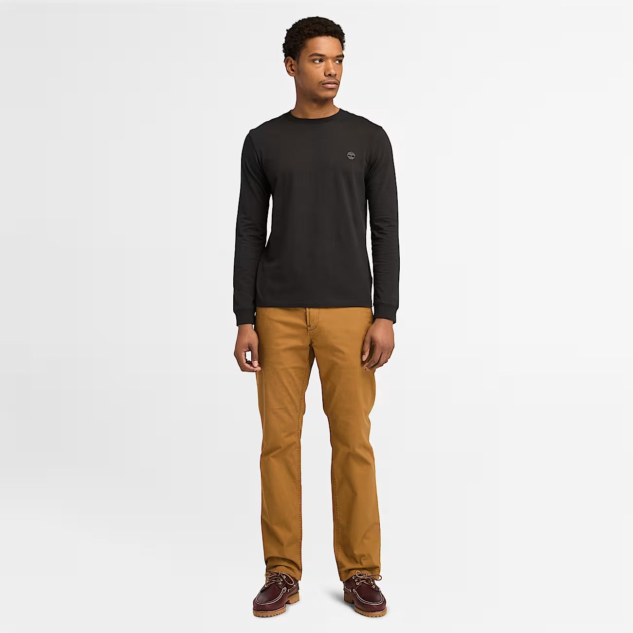 Timberland A2BQ3 T-shirt a Maniche Lunghe Dunstan River da Uomo