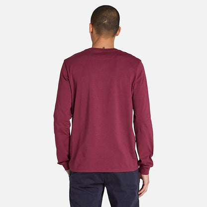 Timberland A2BQ3 T-shirt a Maniche Lunghe Dunstan River da Uomo