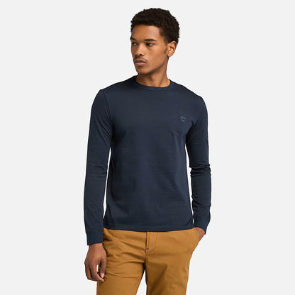 Timberland A2BQ3 T-shirt a Maniche Lunghe Dunstan River da Uomo