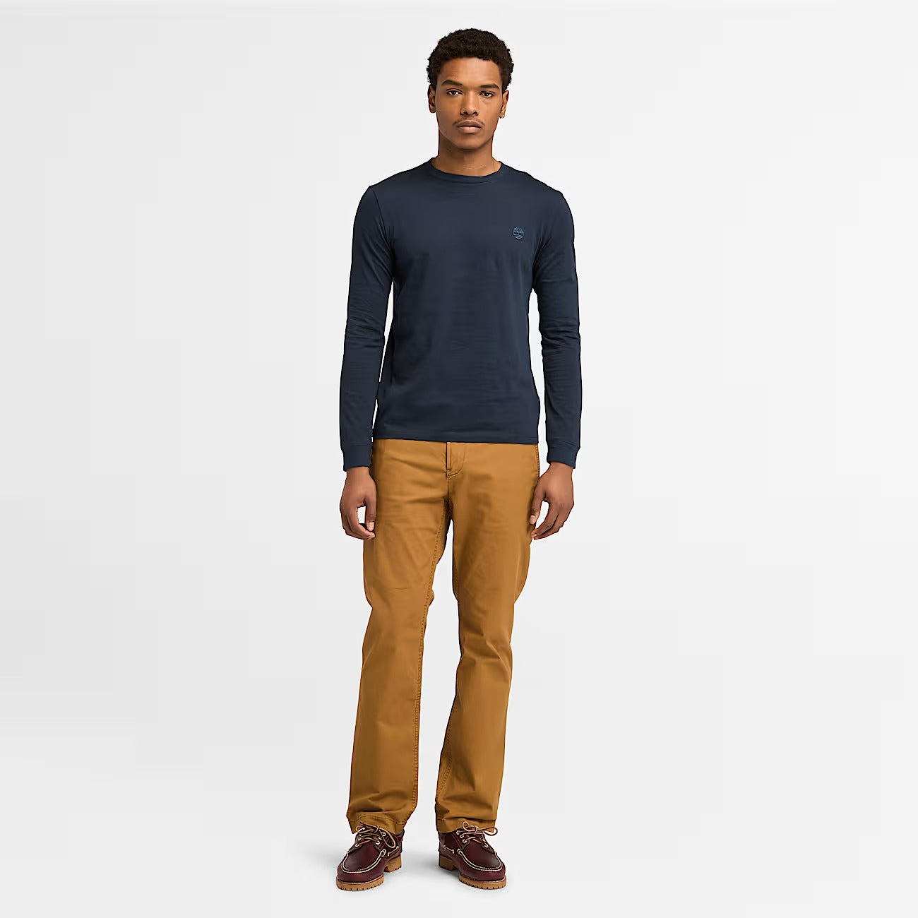 Timberland A2BQ3 T-shirt a Maniche Lunghe Dunstan River da Uomo