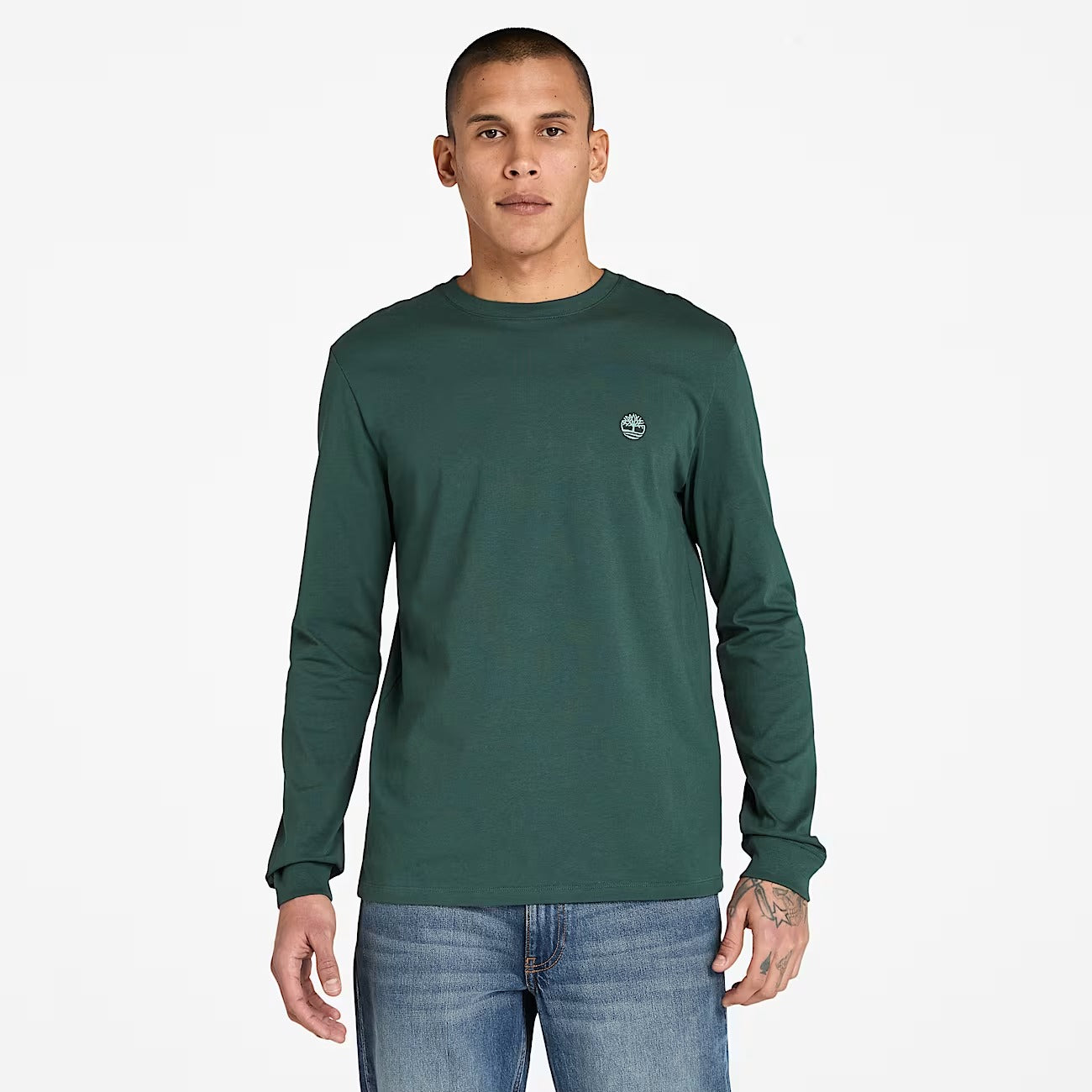 Timberland A2BQ3 T-shirt a Maniche Lunghe Dunstan River da Uomo
