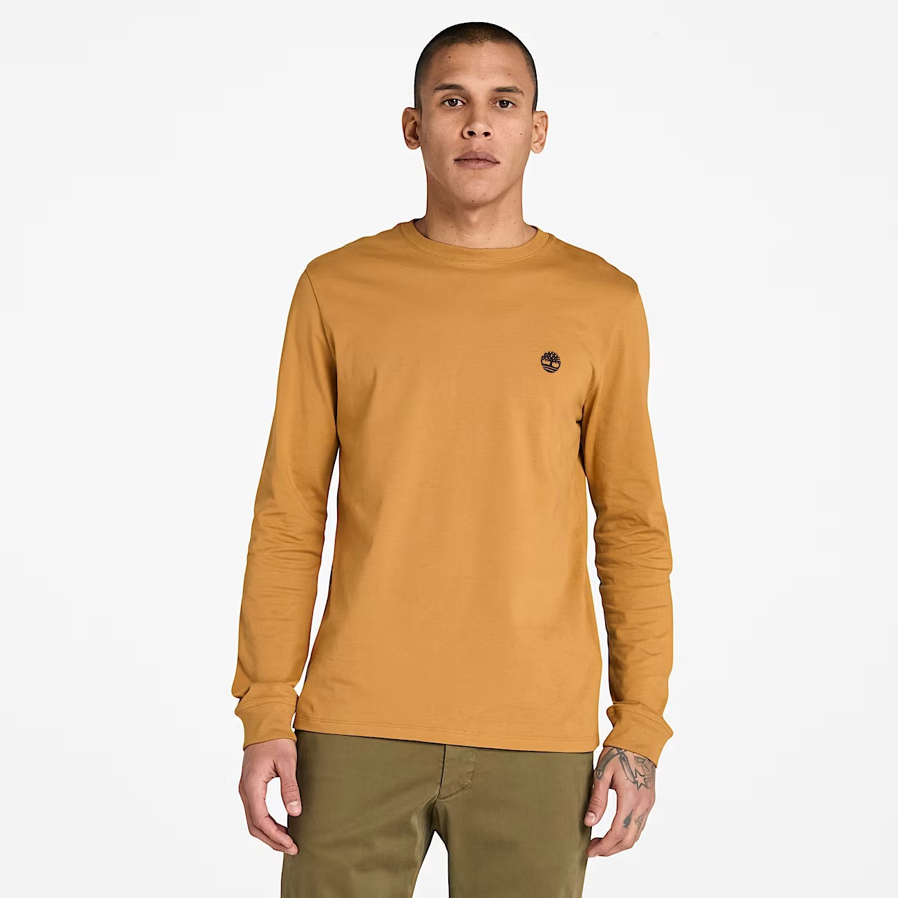 Timberland A2BQ3 T-shirt a Maniche Lunghe Dunstan River da Uomo