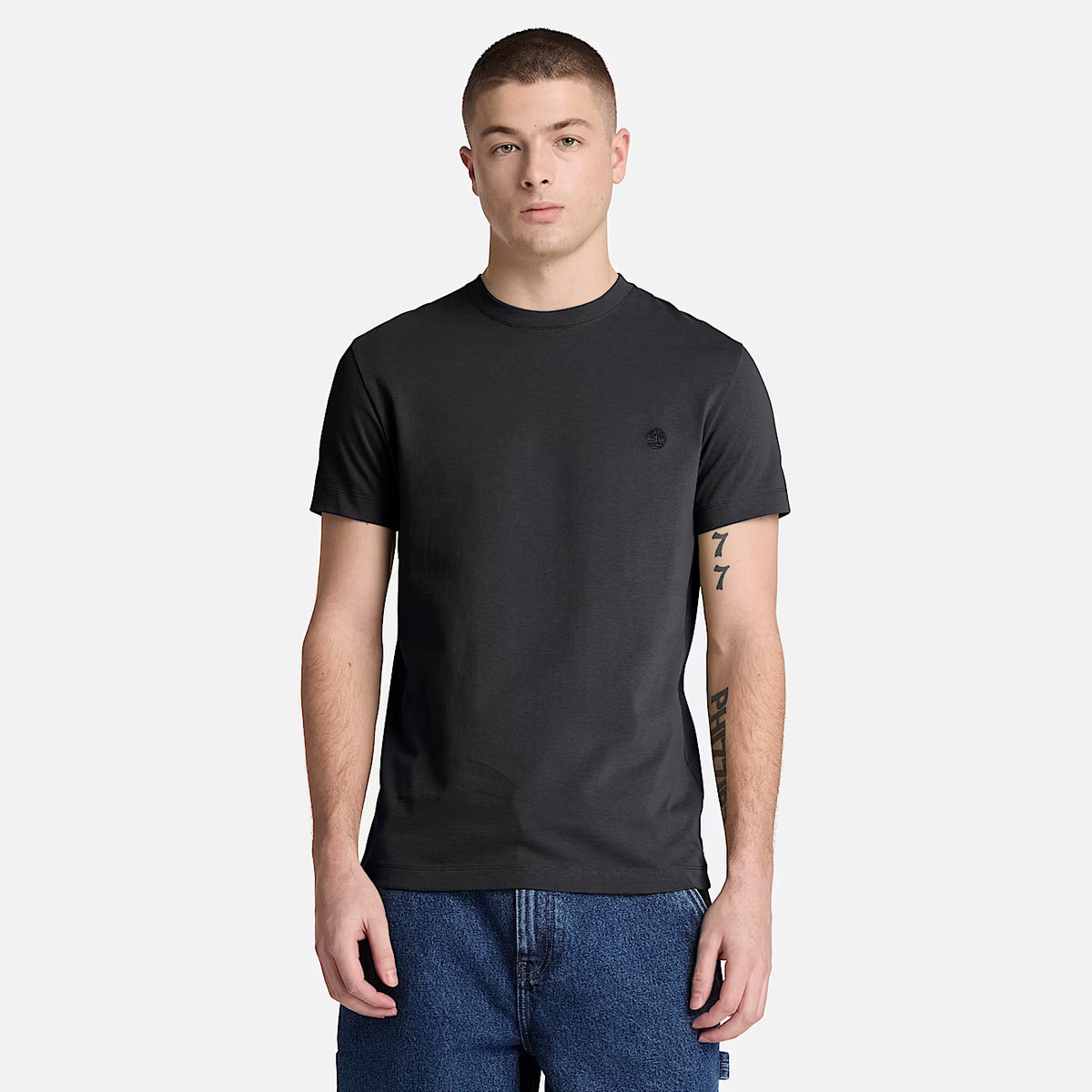 Timberland 0YHBU T-shirt Slim a Maniche Corte Dunstan River da Uomo