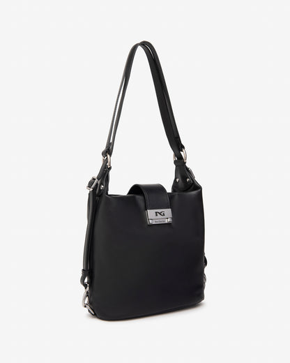 Nero Giardini E443715D Borsa a spalla da donna in pelle nero