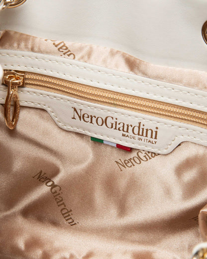 Nero Giardini E443771D zainetto da donna in materiale tecnico nero o latte