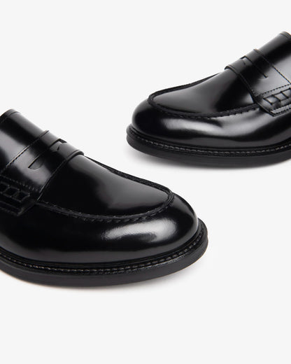 Nero Giardini E500600U Mocassini da uomo in pelle