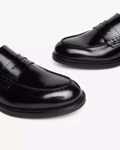 Nero Giardini E500600U Mocassini Uomo in Pelle