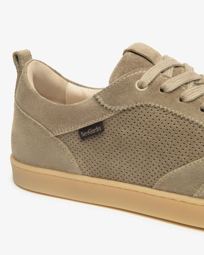 Nero Giardini E601180U Sneakers da uomo in pelle scamosciata