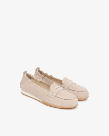 Nero Giardini E615040D Mocassini da donna in camoscio