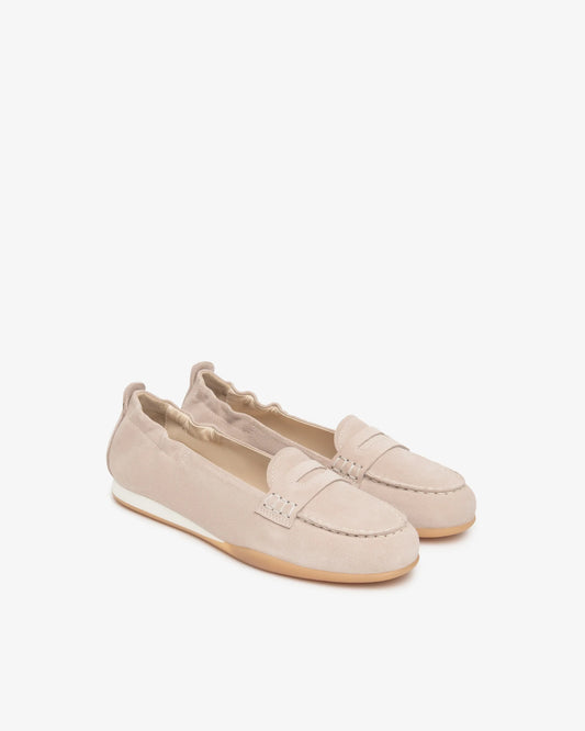 Nero Giardini E615040D Mocassini da donna in camoscio