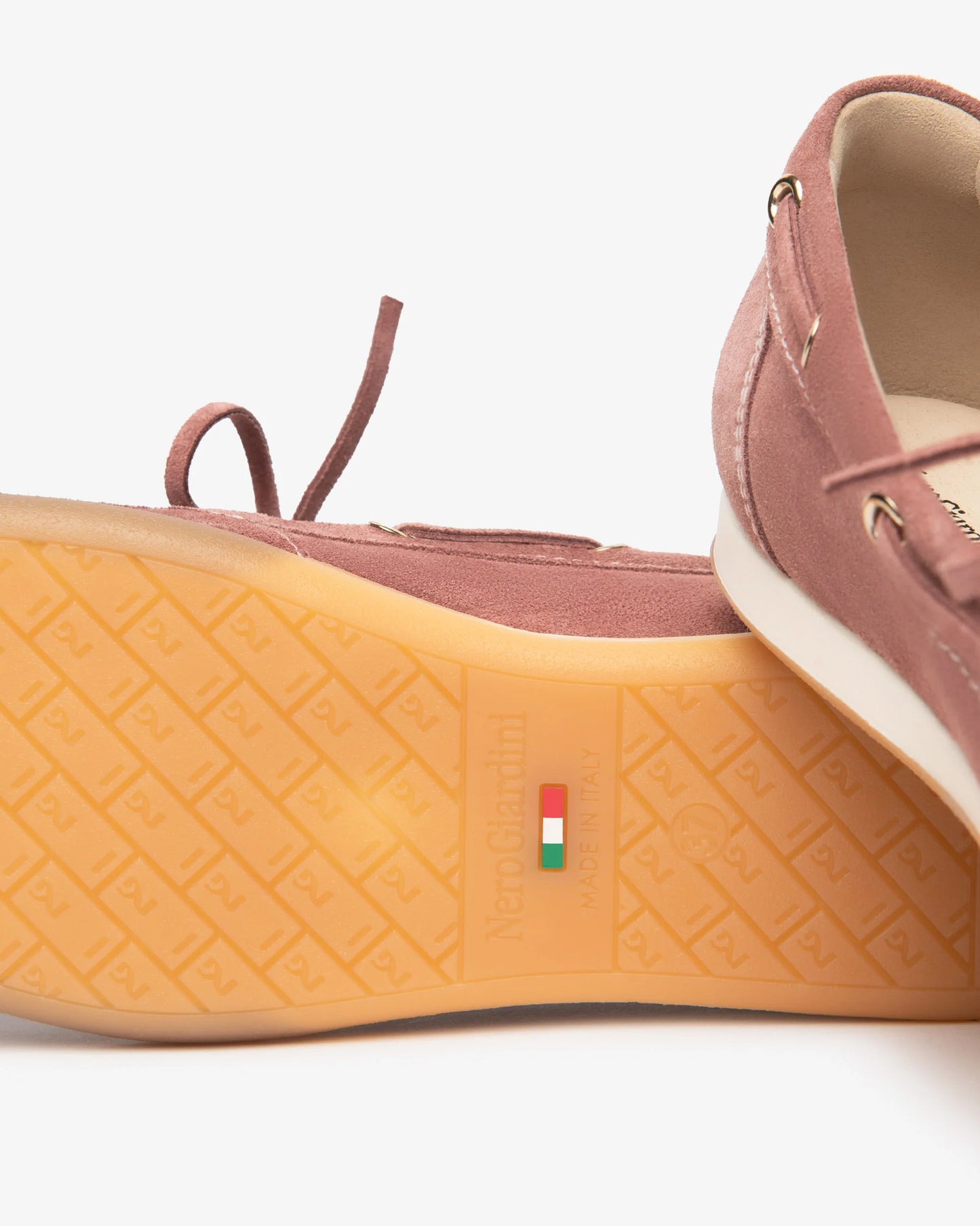 Nero Giardini E615042D Mocassini in pelle scamosciata da donna