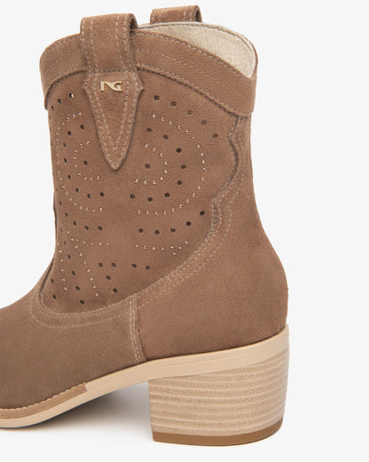 Nero Giardini E615121D Stivaletti Donna in Suede