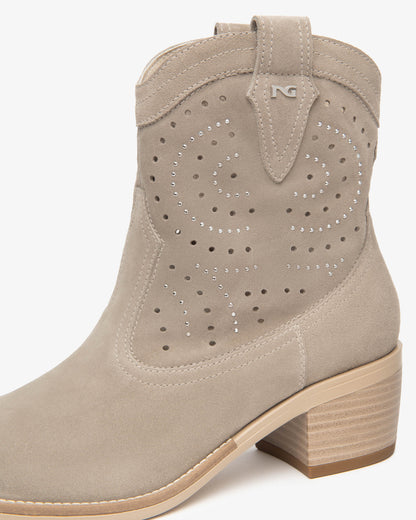 Nero Giardini E615121D Stivaletti Donna in Suede