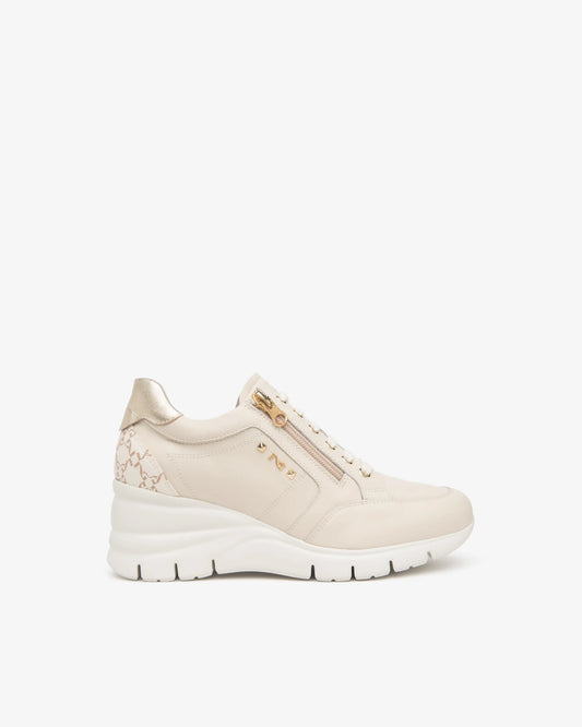 Nero Giardini E615221D Sneakers Donna in Pelle e Materiale Tecnico