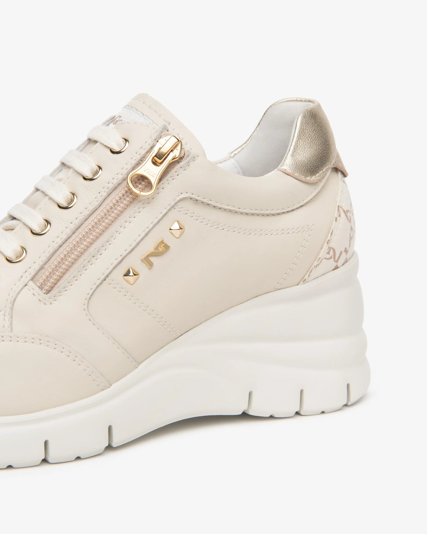 Nero Giardini E615221D Sneakers Donna in Pelle e Materiale Tecnico