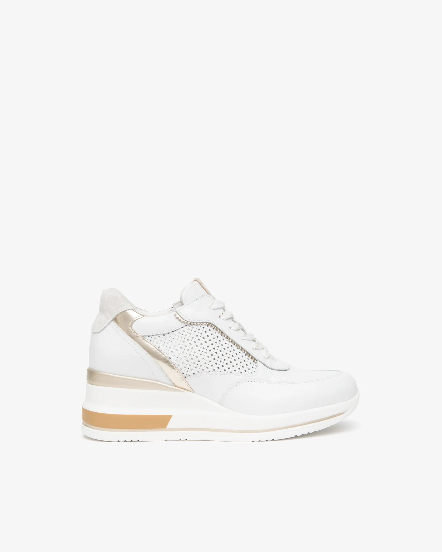 Nero GiardiniE615234D Sneakers da donna in pelle e tessuto tecnico