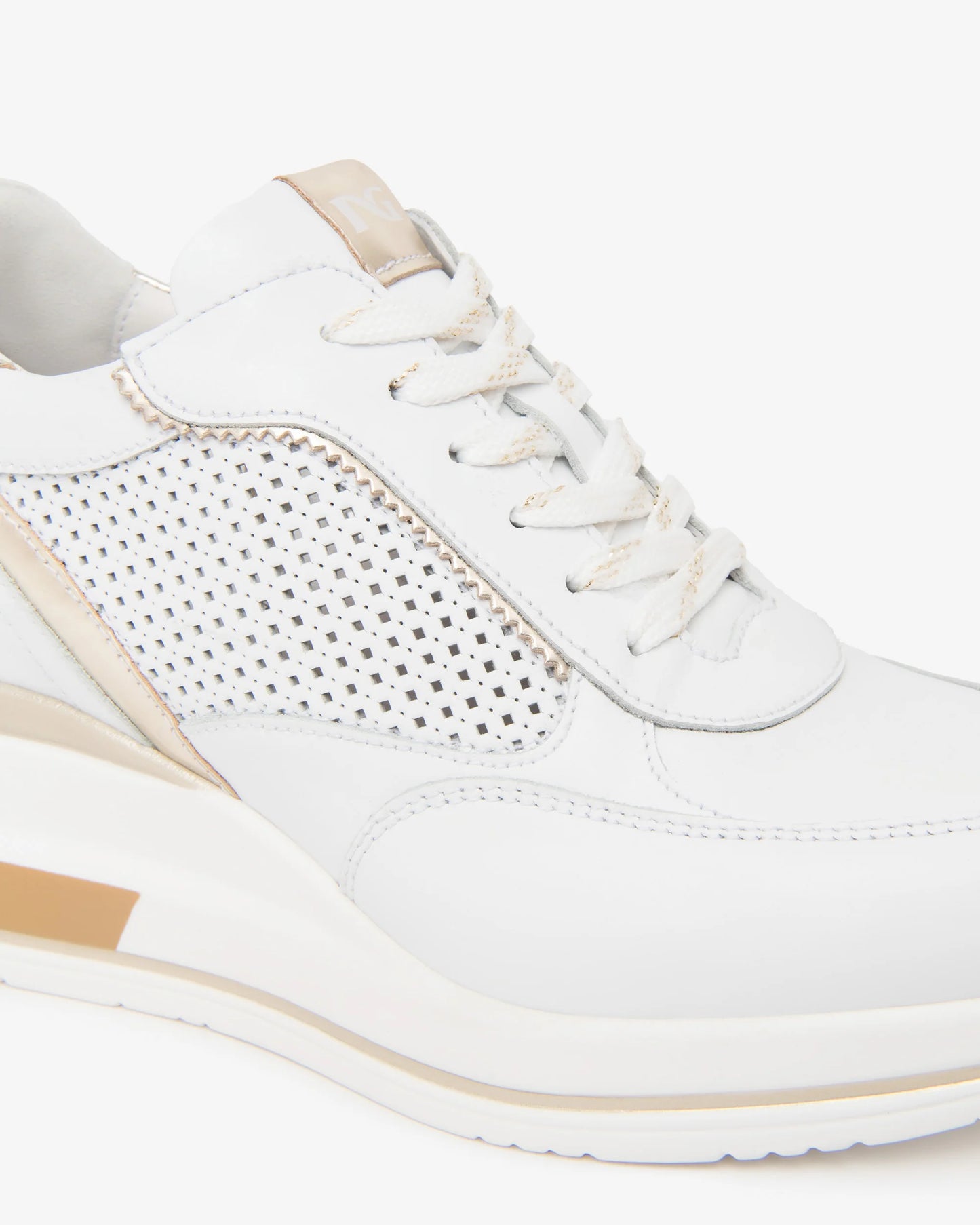Nero GiardiniE615234D Sneakers da donna in pelle e tessuto tecnico
