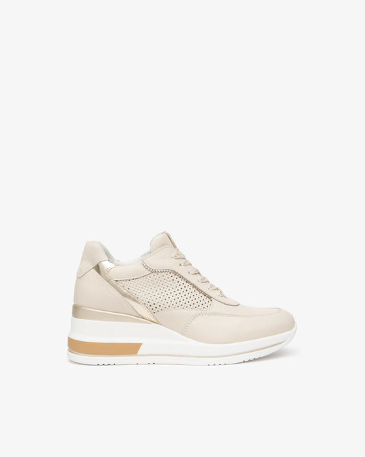 Nero Giardini E615234D Sneakers Donna in Pelle e Materiale Tecnico