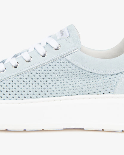 Nero Giardini E615273D Sneakers da donna in pelle scamosciata e tessuto tecnico