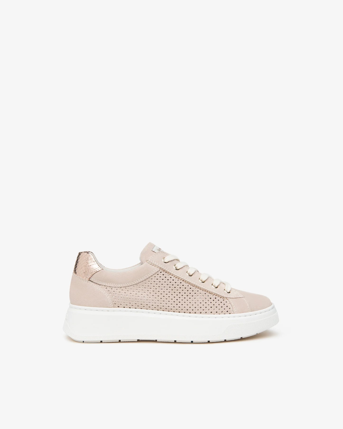 Nero Giardini E615273D Sneakers da donna in pelle scamosciata e tessuto tecnico