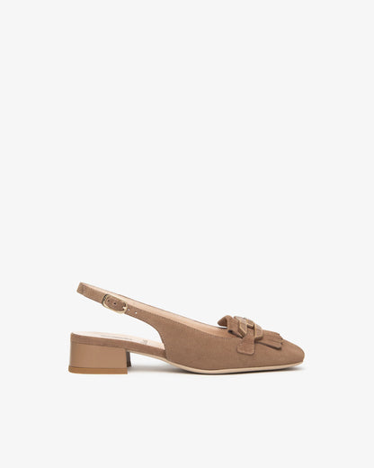 Nero Giardini E615501D Sling-Back Donna in Suede