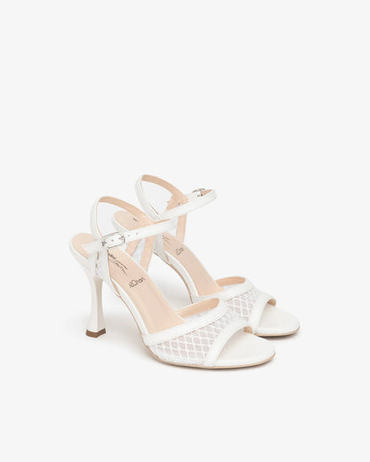 Nero Giardini E615632DE Sandali Donna in Pelle e Tela